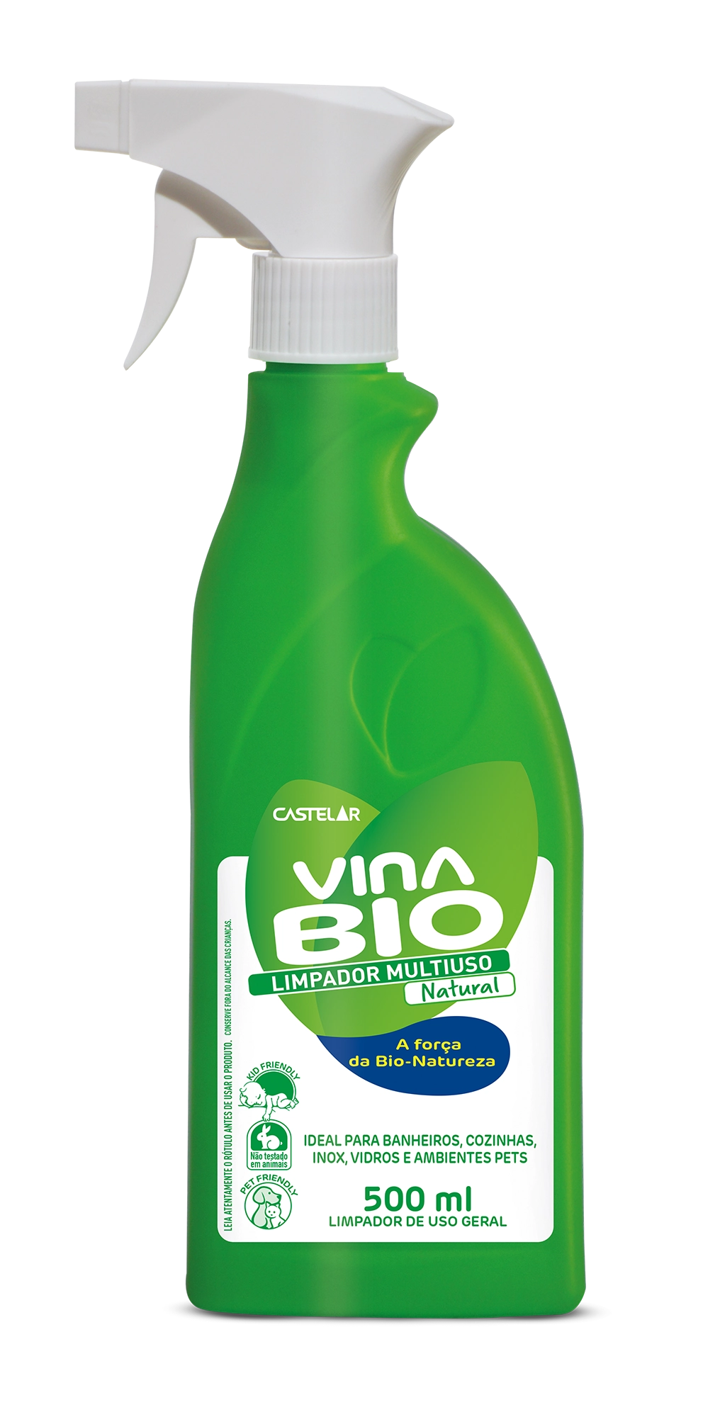Limpador Multiuso Vinabio 500ml Natural C/gatilho