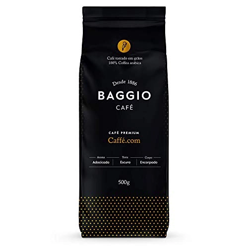 Café Torrado Em Grãos Baggio Caffé.com Premium Pacote 500g