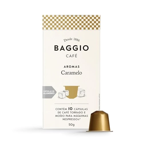 Cápsulas de Café BAGGIO Caramelo com 10 Unidades