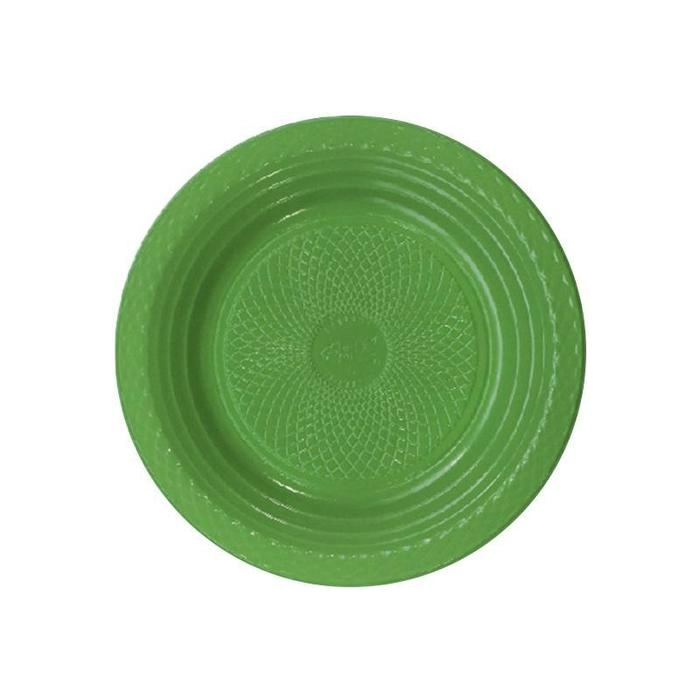 Prato 15cm Verde Bandeira C/50 Forfest