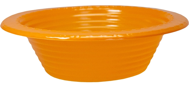 Prato Fundo 12cm Laranja Pfla 12 Forfest