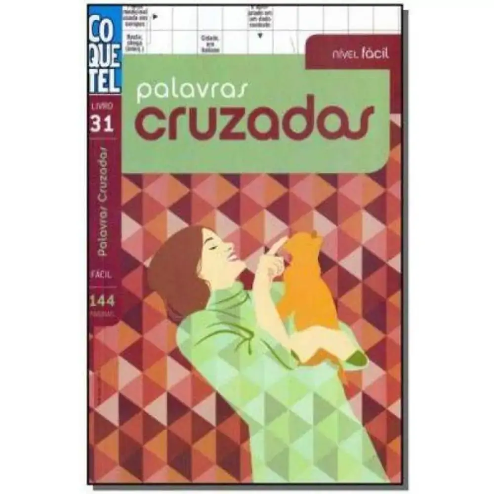 Livro Coquetel Palavras Cruzadas Facil