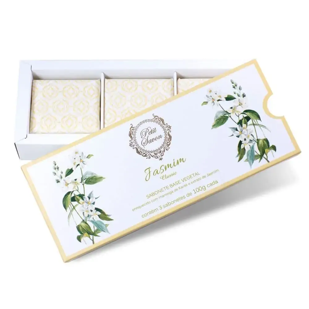 Petit Savon Kit Sab C/3 100g Jasmim