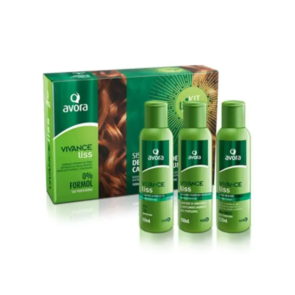 Kit Reducao De Cachos E Vol Avora Vivance Liss