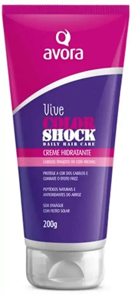 Cr Pentear Avora 200g Hidr S/enxague Color Shock
