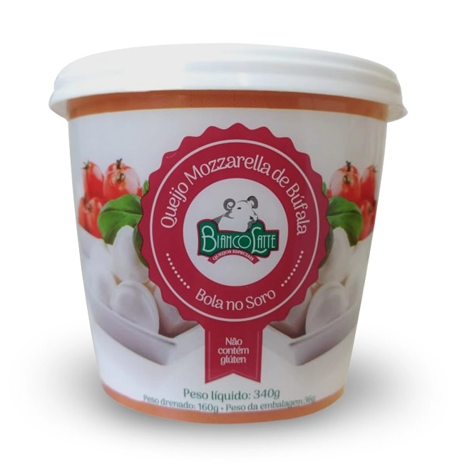 Qj Mussarela Bufala Bianco Latte 160g Bola