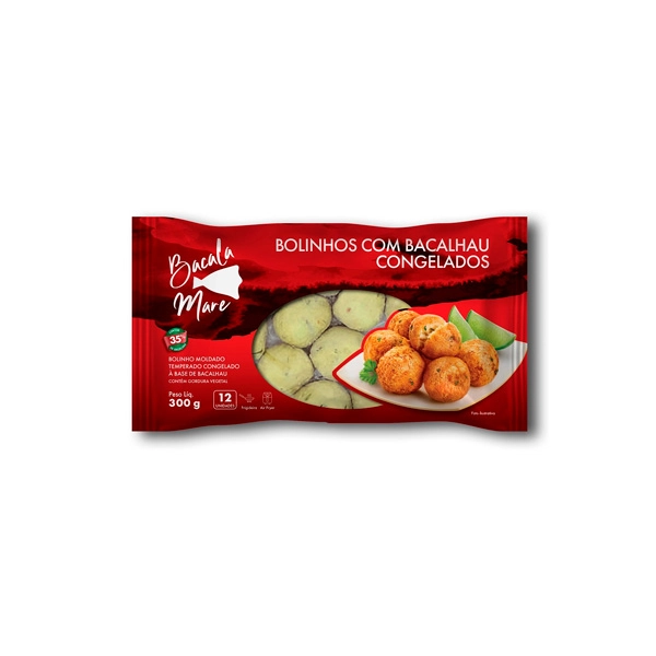 Bolinho Bacalhau Bacala Mare 300g