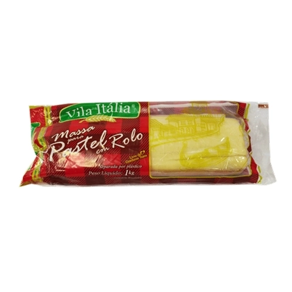 Massa De Pastel Vila Itália Rolo 1kg