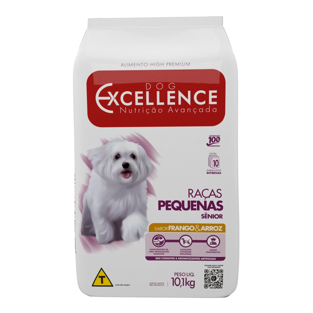 Racao Dog Excellence Senior Rp Franarr 10.1kg