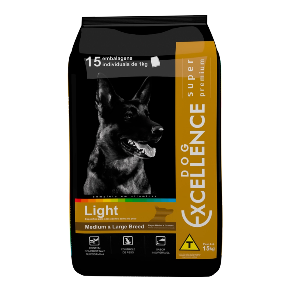 Dog Excellence S. Premium Medium Large Light 15 Kg
