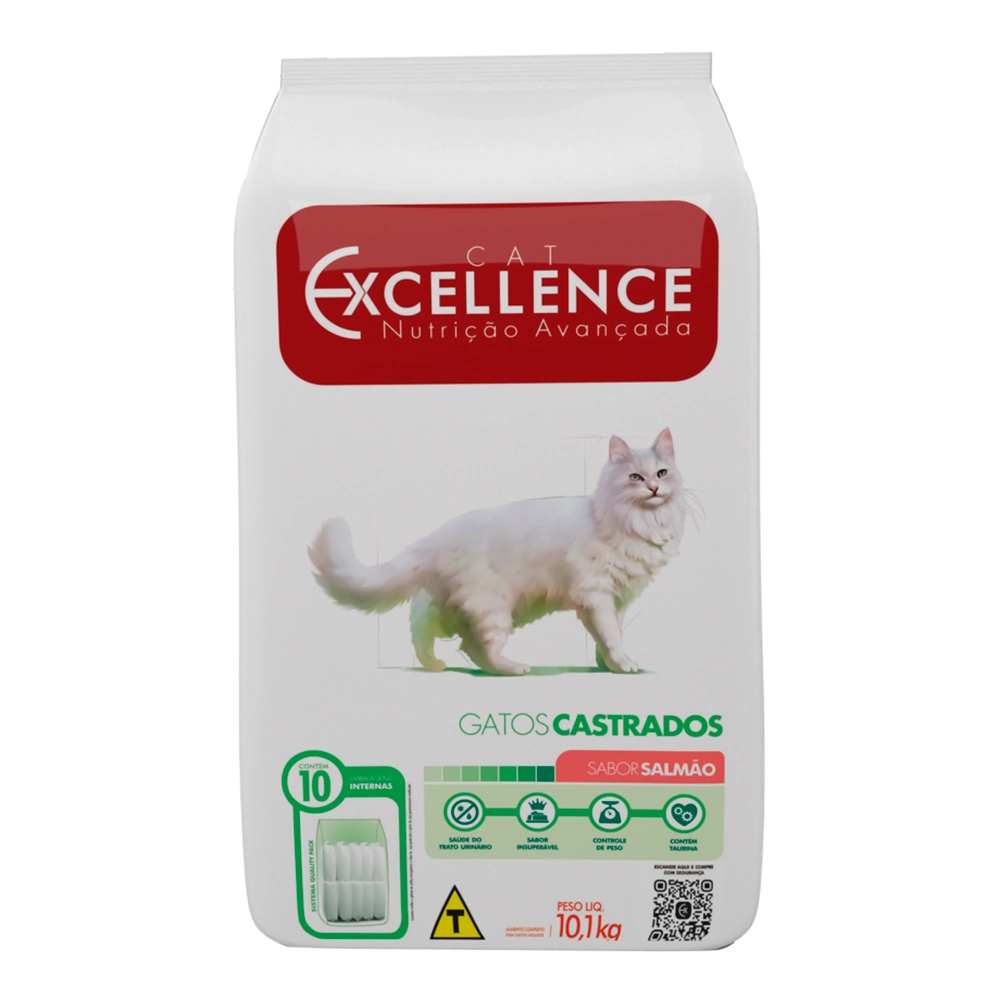 Racao Cat Excellence Castrado10,1kg