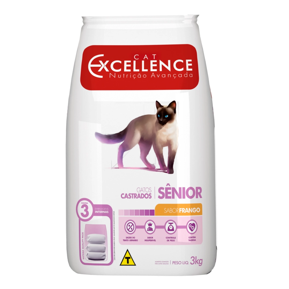 Cat Excellence Castrado Senior 3kg
