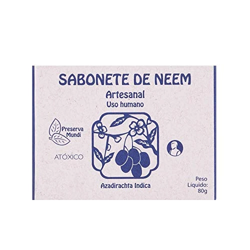 Sabonete Artezanal De Neem 80g Preserva Mundi