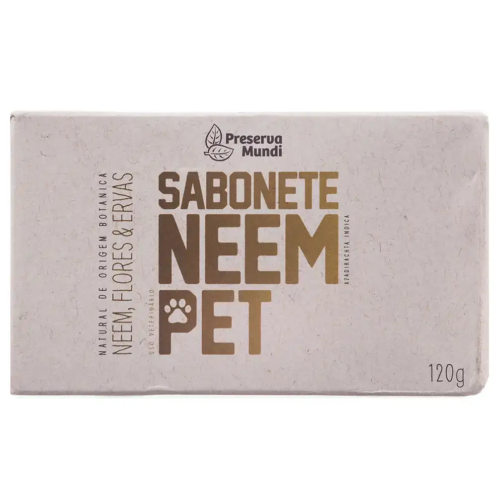 Sabonete Repelente de Neem - Uso Animal - Preserva Mundi - 120g