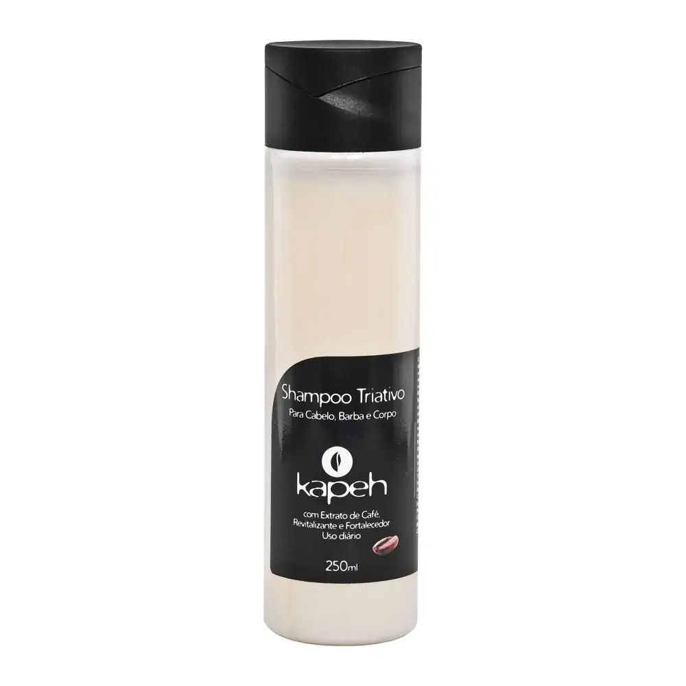Shampoo Triativo Masculino Kapeh 250 ml Shampoo Triativo Masculino KAPEH 250ML