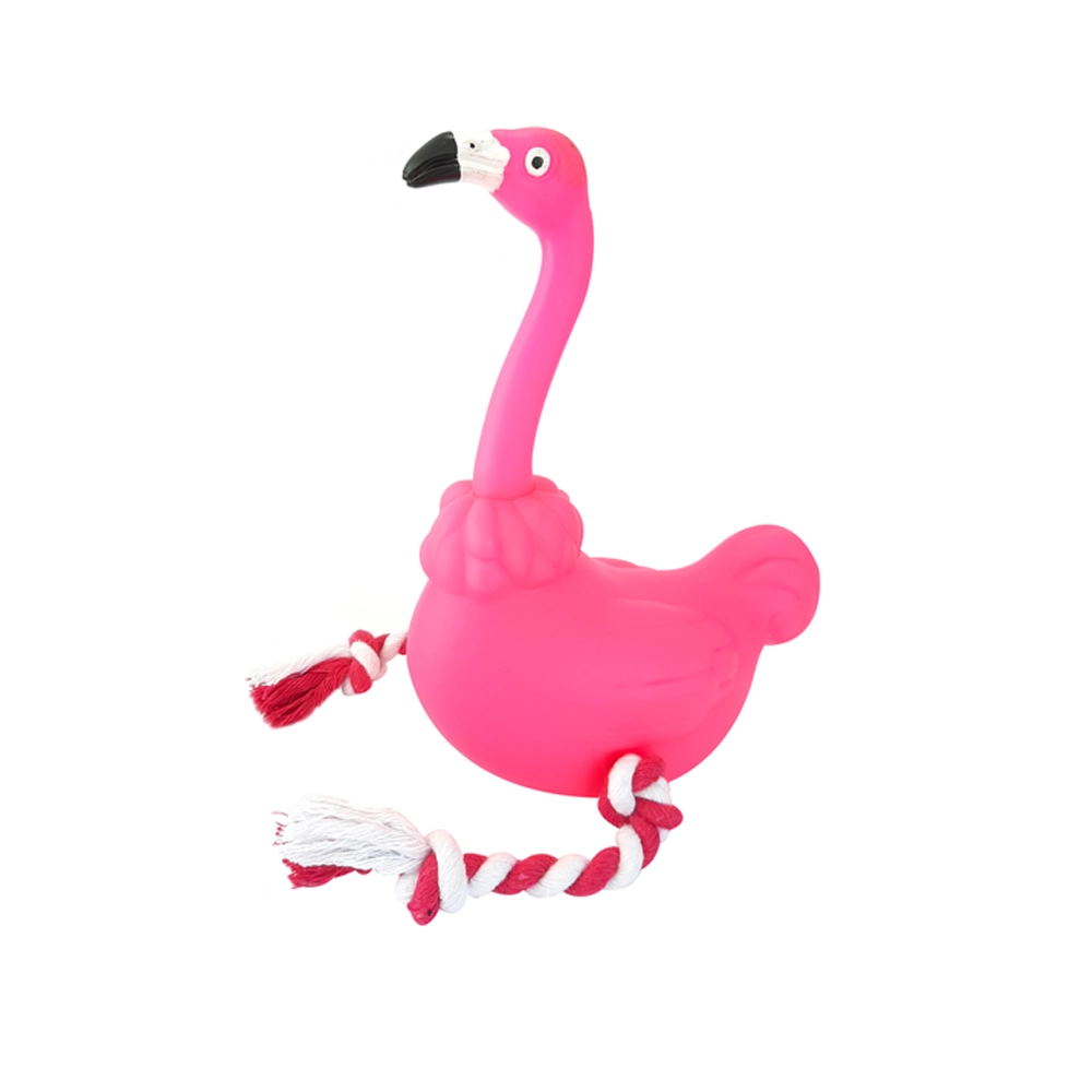 Flamingo Com Corda