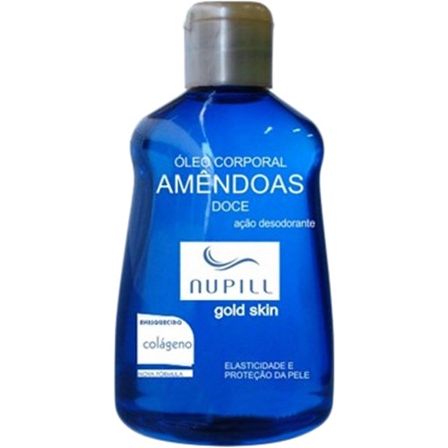 óleo De Amêndoas Colágeno Gold Skin Nupill