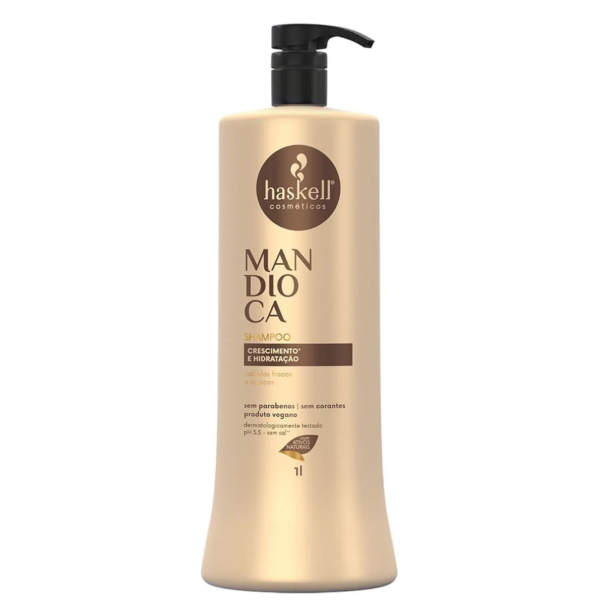Shampoo Crescimento E Hidratação Mandioca Haskell 1000ml