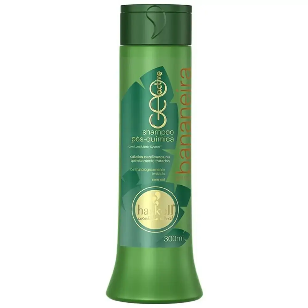 Shampoo Haskell Pós Química Bananeira 300ml