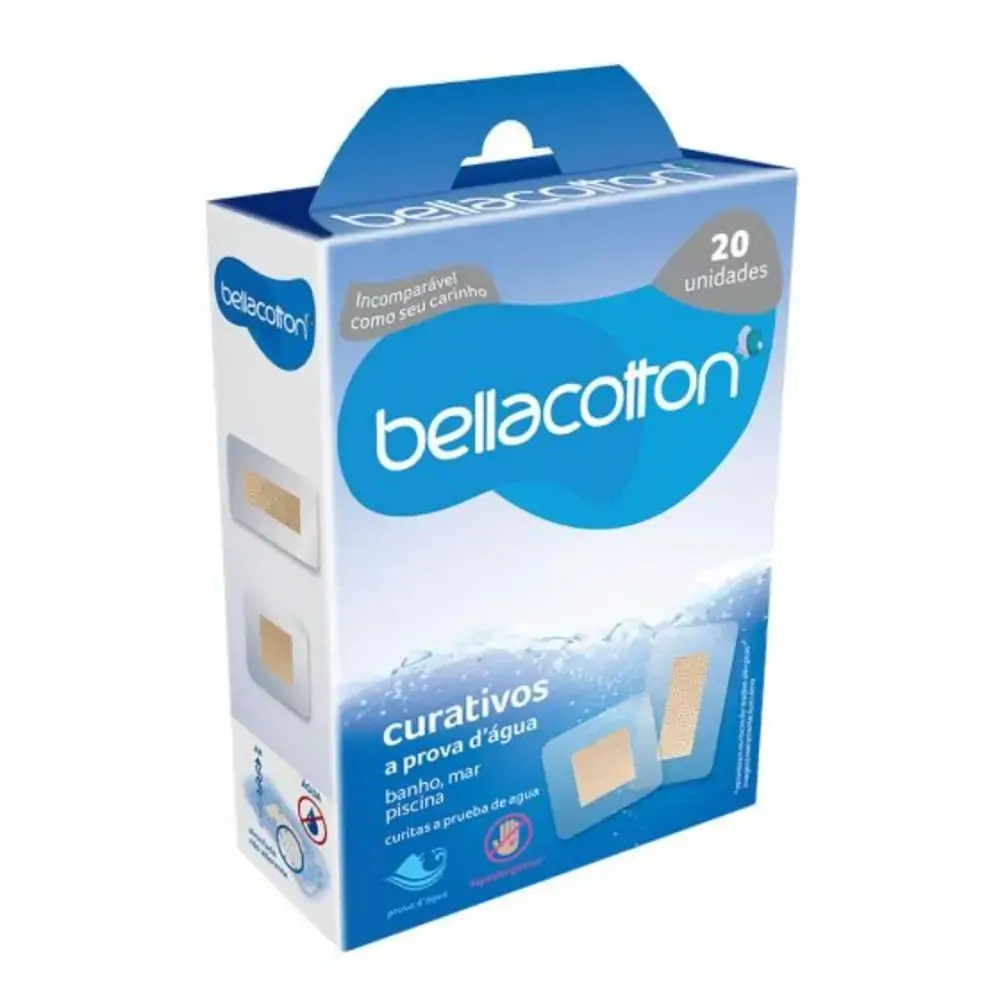 Curativos Bella Cotton C/20 Unidade Prova D Agua