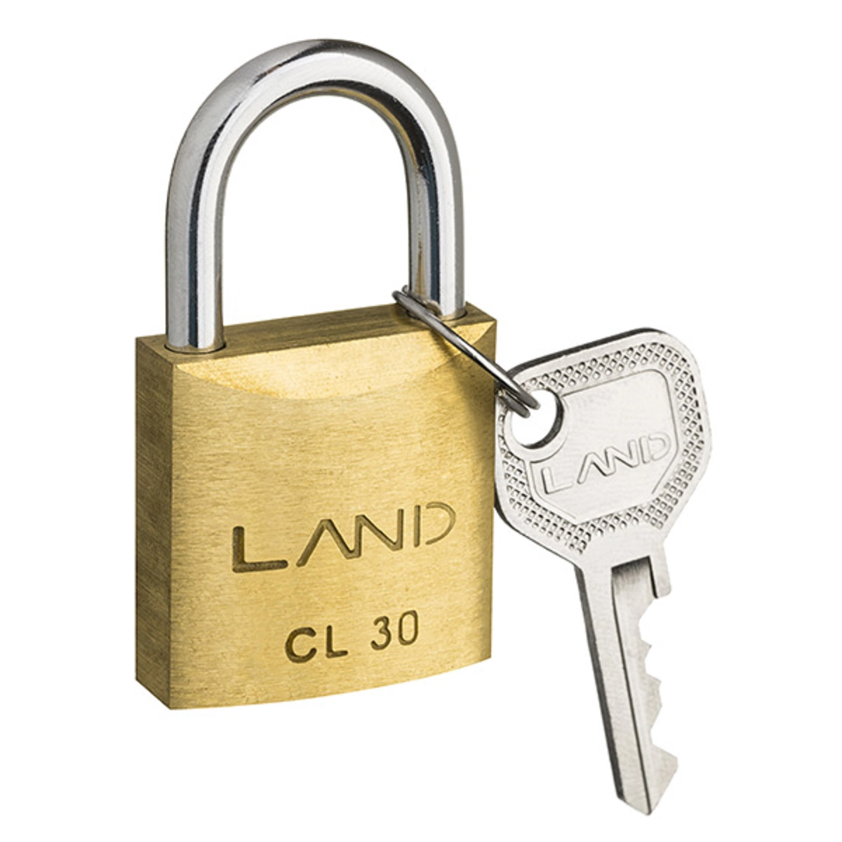 Cadeado Land 30mm Latao