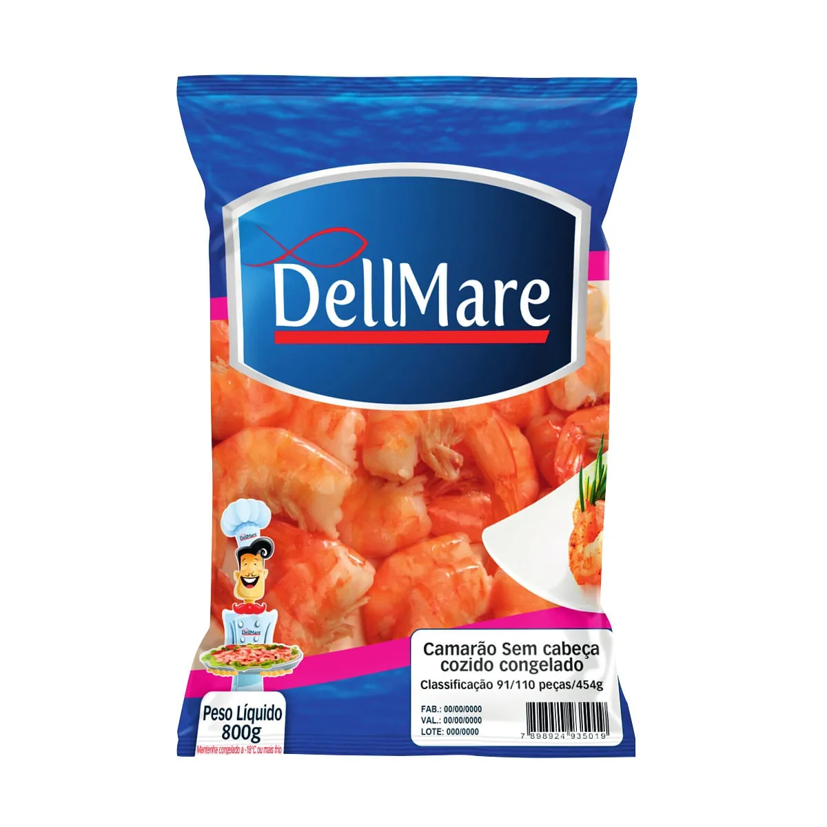 Camarao Cong. Desodorante.intimus Coz.120/150 Dellmare