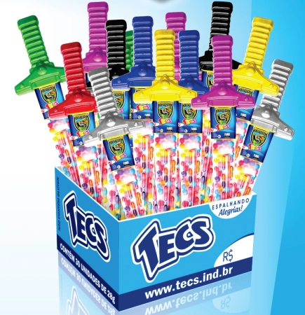 Confeito Tecs Espada Unidade