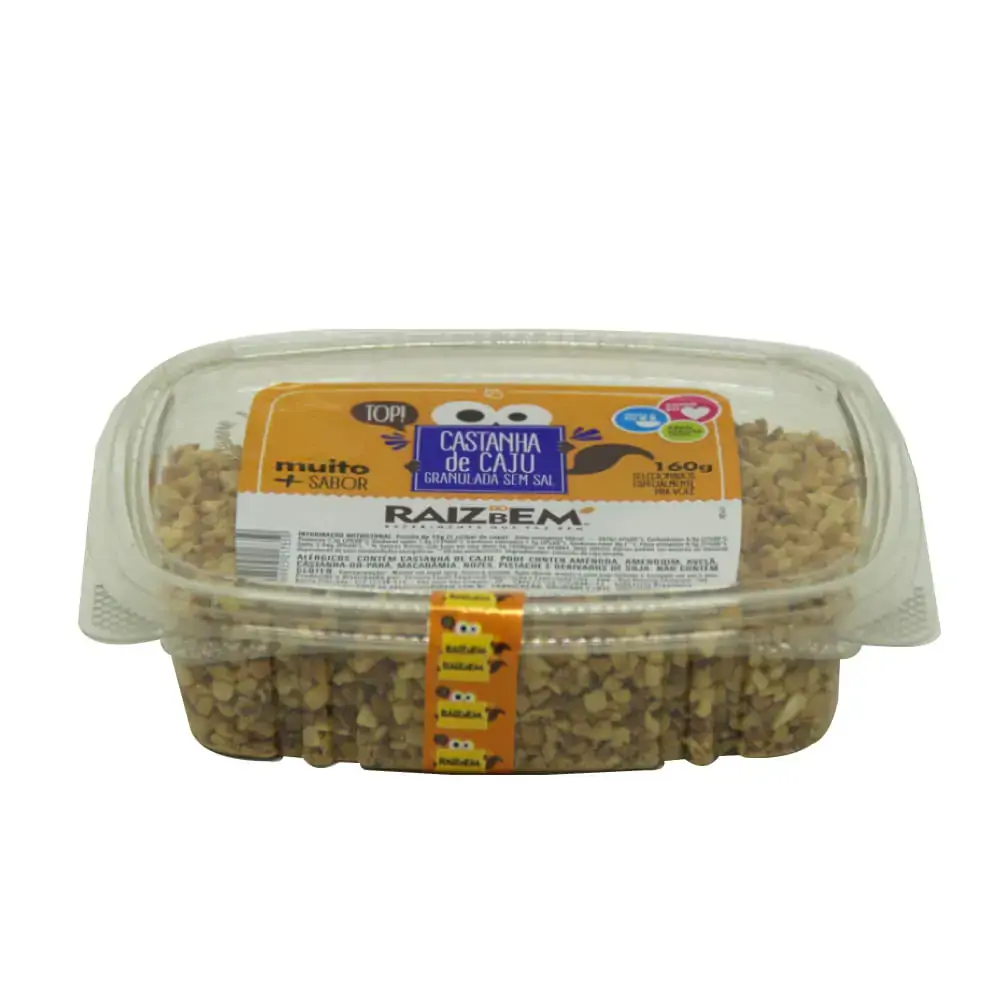 Castanha Caju Granulada Raiz Do Bem Pote 160g