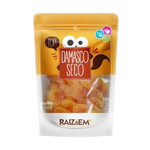 Damasco Raiz Do Bem 500g Seco