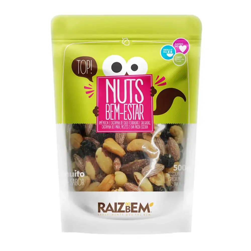 Mix Nuts Raiz Do Bem 500g