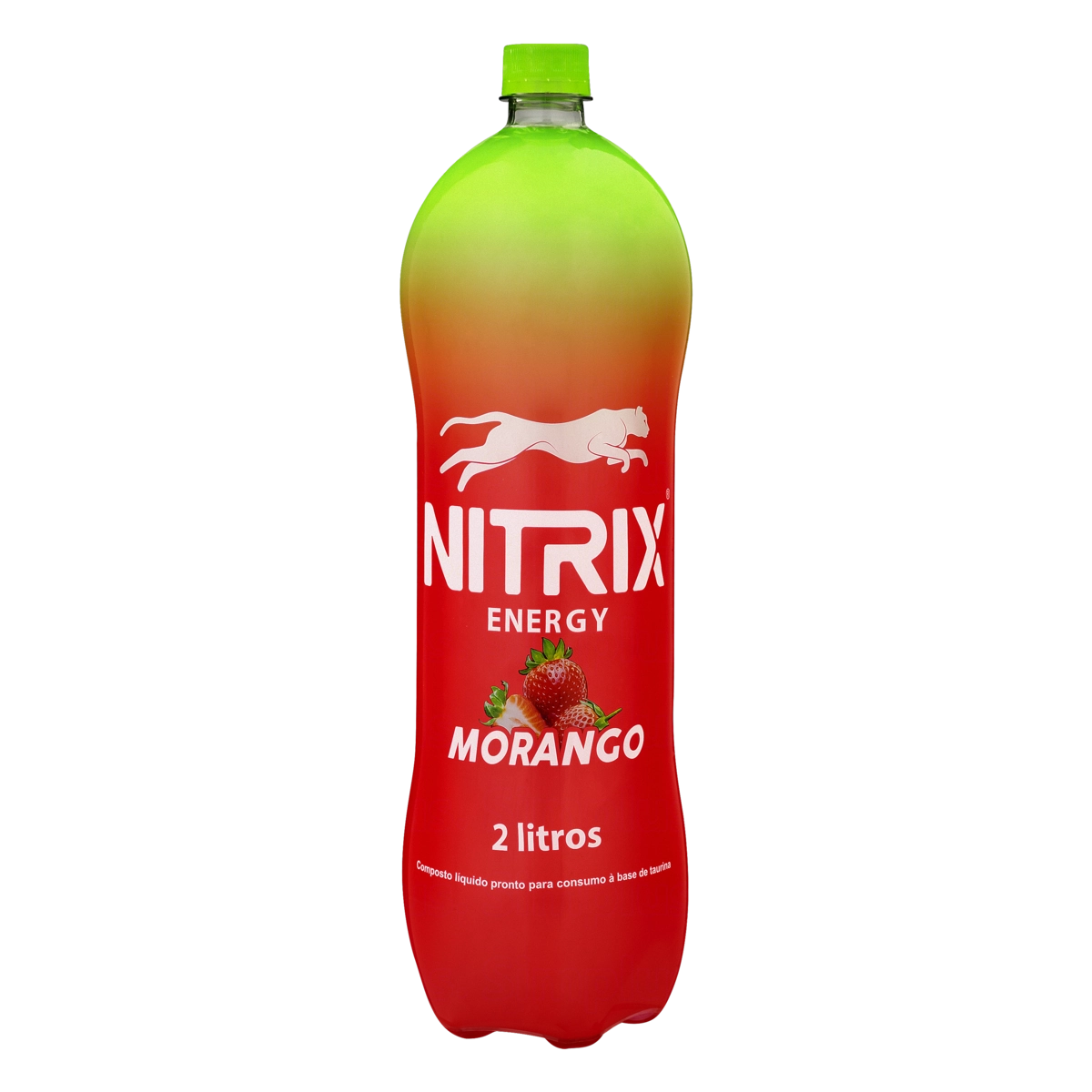 Energético Morango Nitrix Garrafa 2l