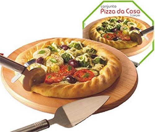 Jogo Top Line Pizza Da Casa 3pcs