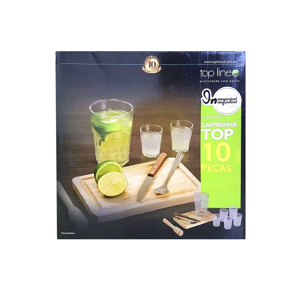 Conjunto Caipirinha Top C/10pcs
