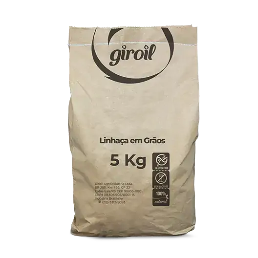 Linhaça Dourada Em Grãos Giroil 250g