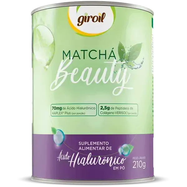 Matcha Beauty (Suplemento Ácido Hialurônico) - Giroil 210g