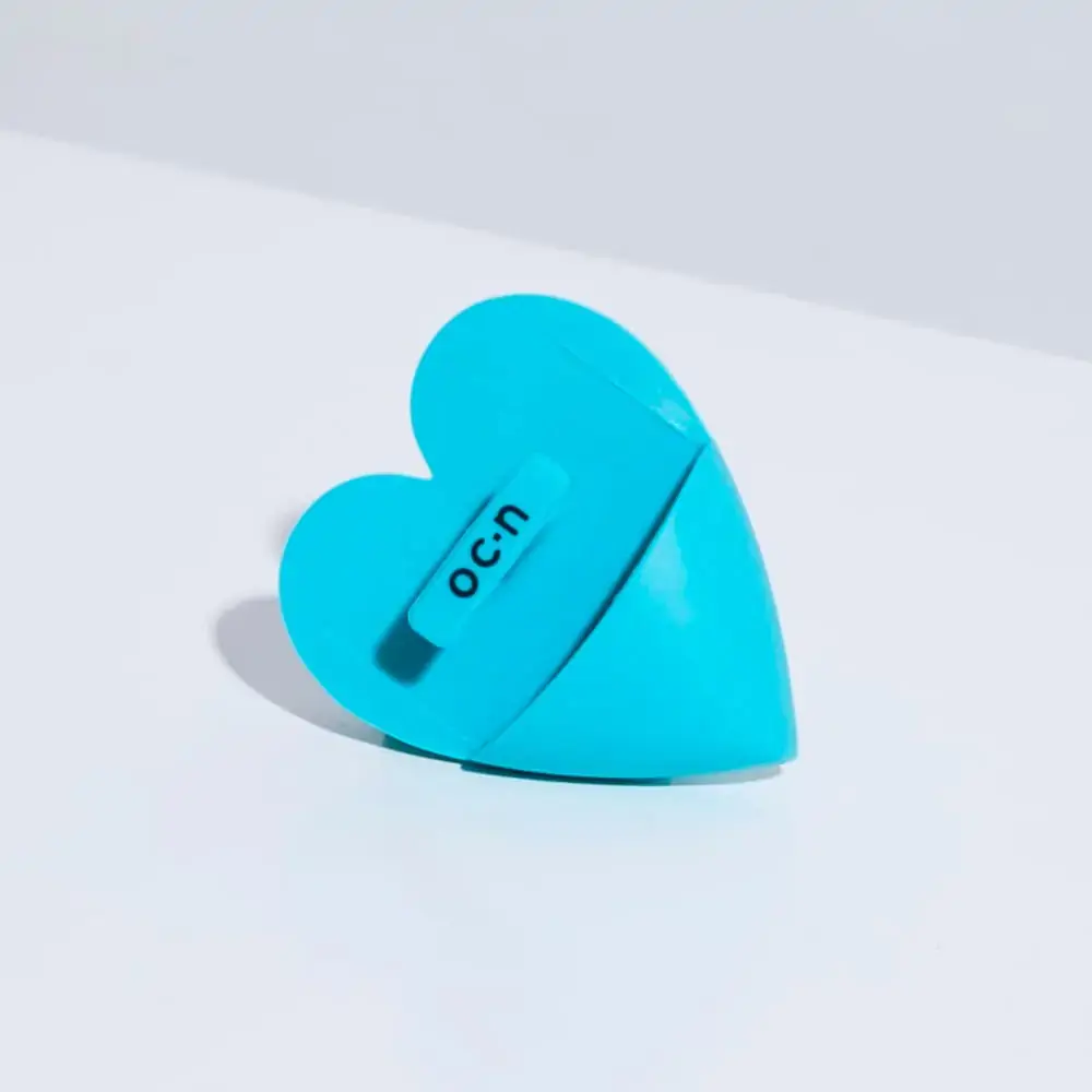 Esponja Facial de Limpeza Océane Heart Sponge Azul