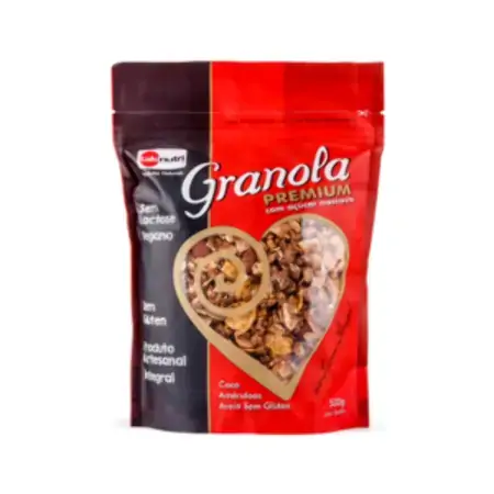 Granola Premium Com Açúcar Mascavo 500g Takinutri