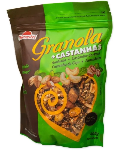 Granola Mais Castanhas Takinutri 500g