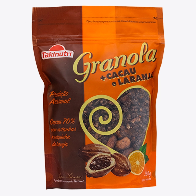 Granola Cacau E Laranja 280g