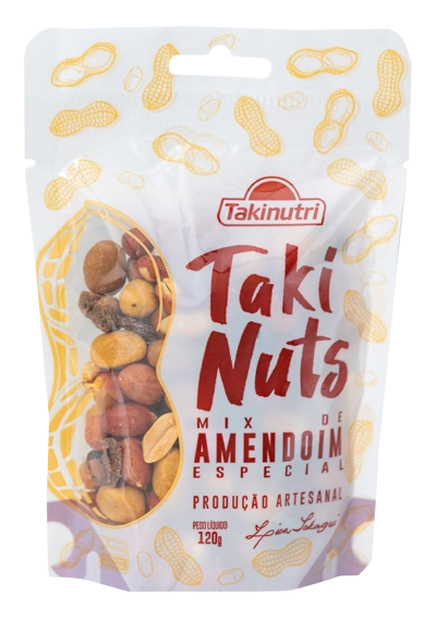 Mix De Amendoim Takinutri 120g