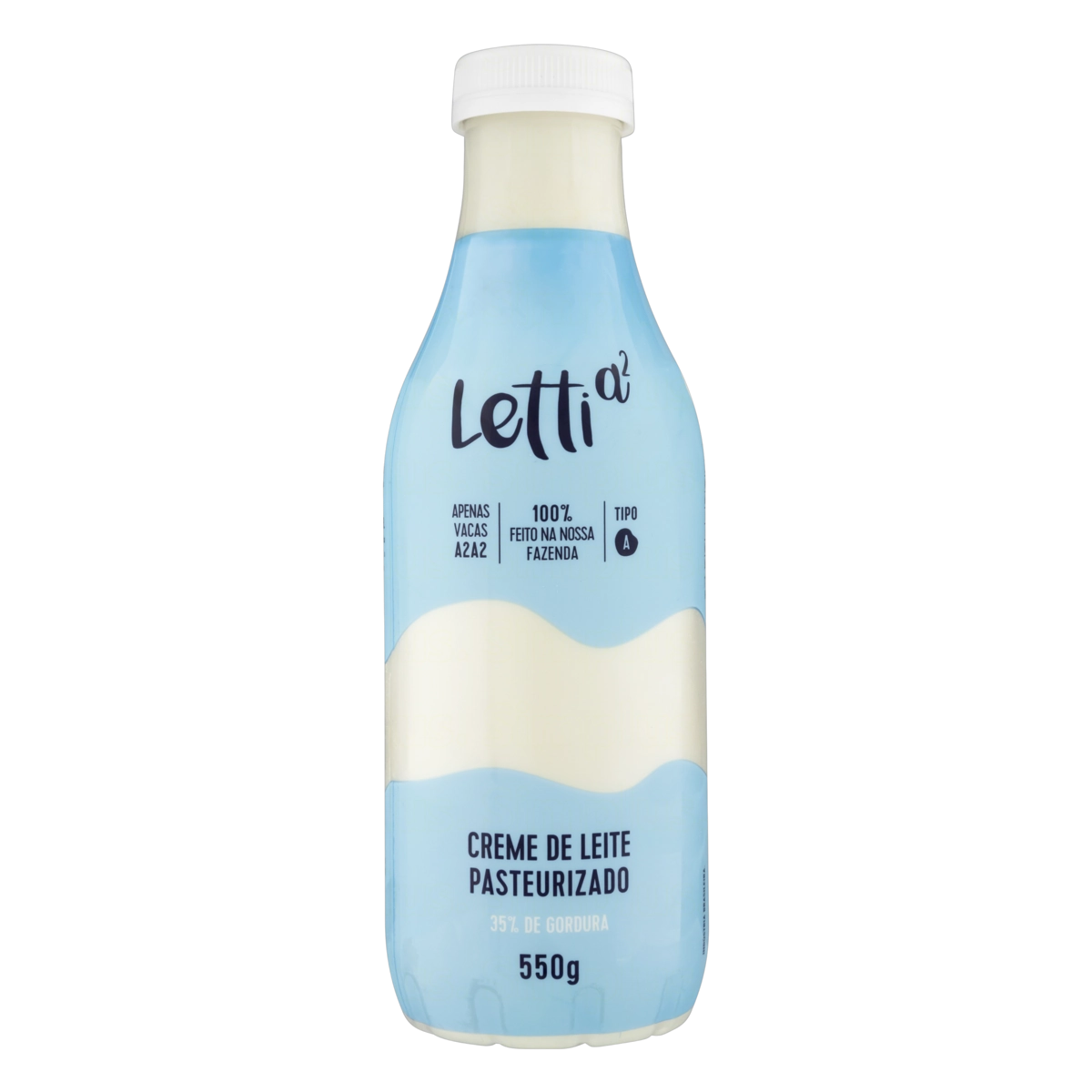 Creme De Leite Pasteurizado Letti A Garrafa 550g