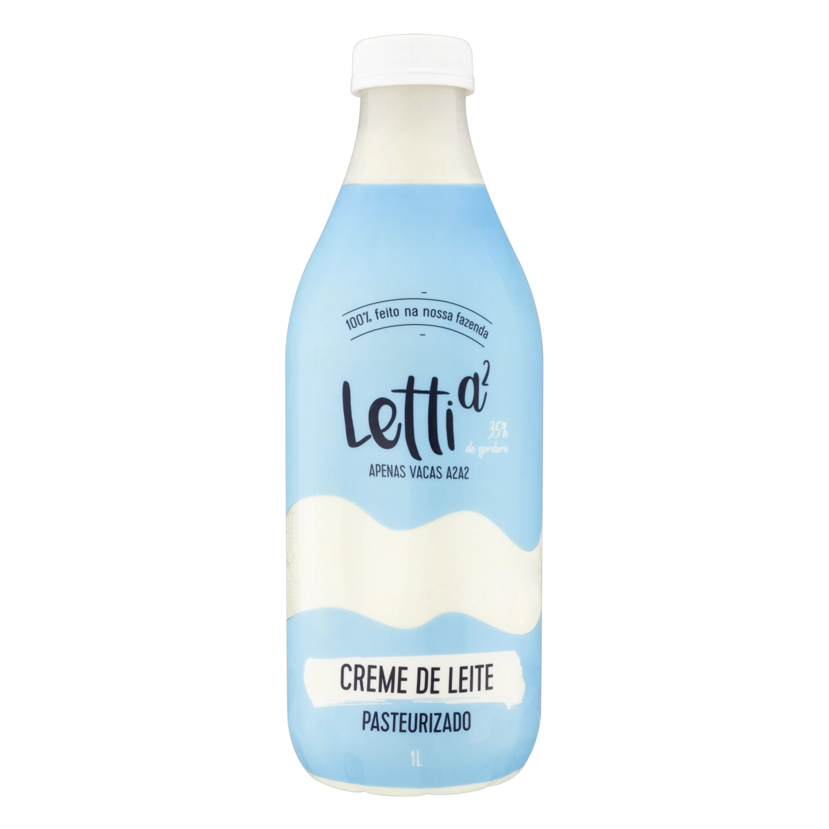 Creme De Leite Pasteurizado Letti A Garrafa 1l