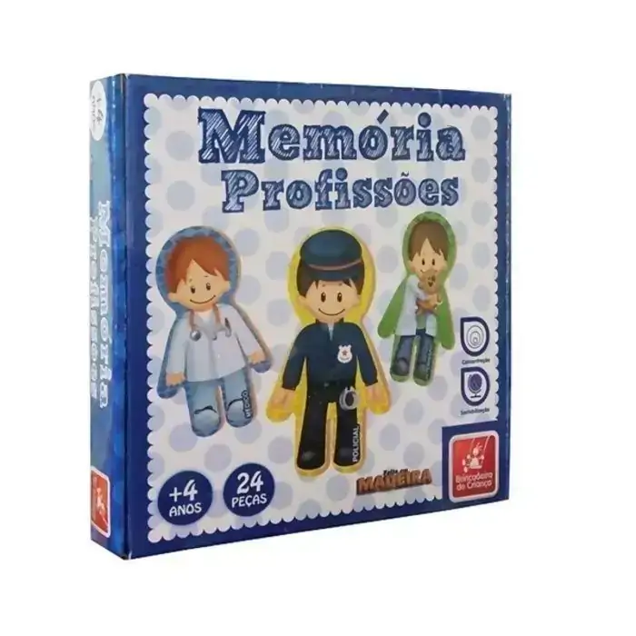 Jogo da Memória Profissões - Brincadeira de Criança (9800)