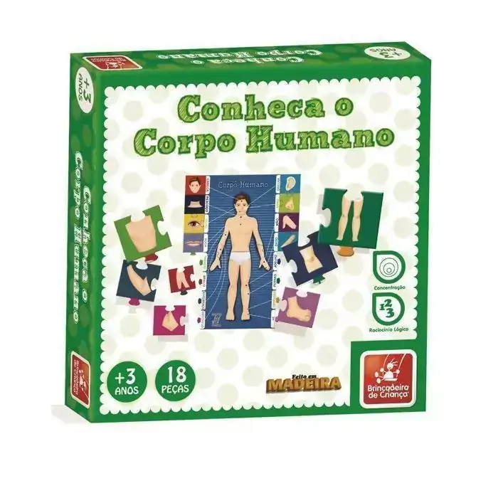 Conheça o Corpo Humano - Brincadeira de Criança (9909)