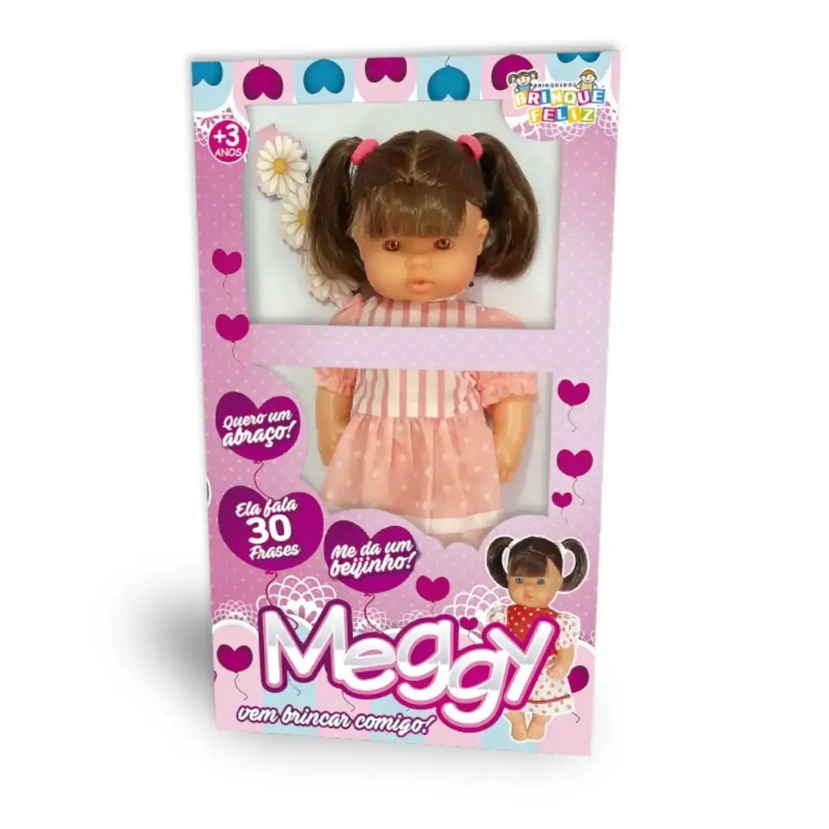 Boneca Meggy 30 Frases 1un