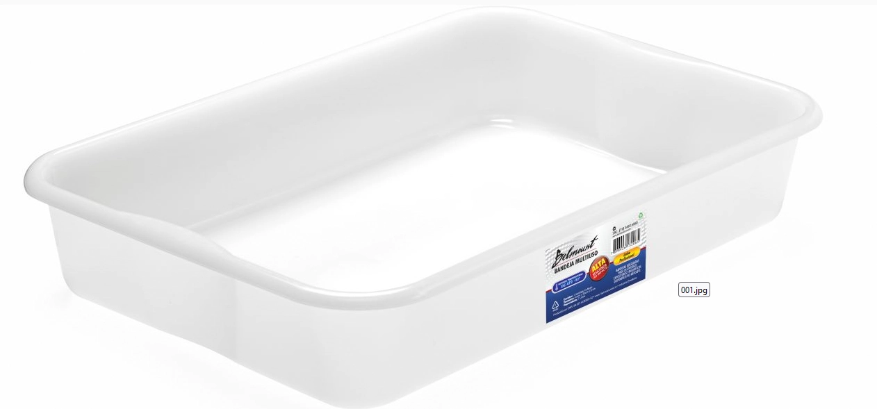 Bandeja Plast.belmount 5lt Branca