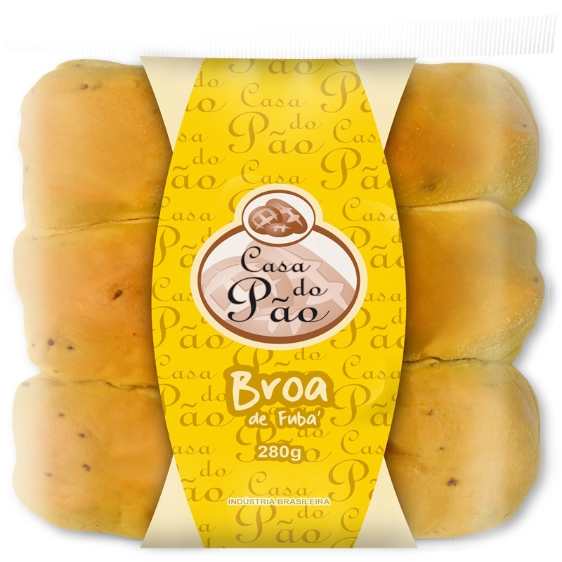 Broa Casa Do Pao Fuba 12x280g