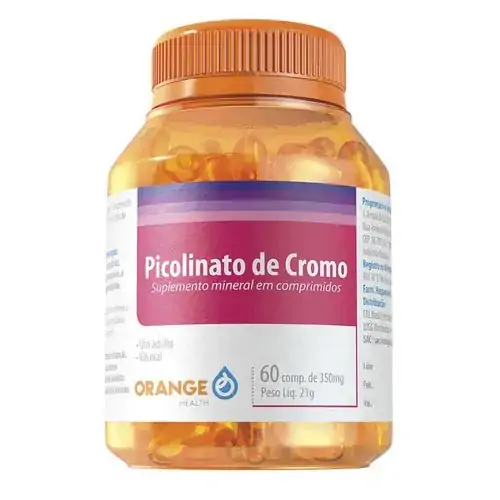 Picolinato De Cromo C/60 Comp Orange