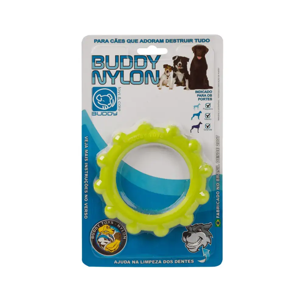 Brinquedo Para Cachorros Disco Nylon Buddy Toys