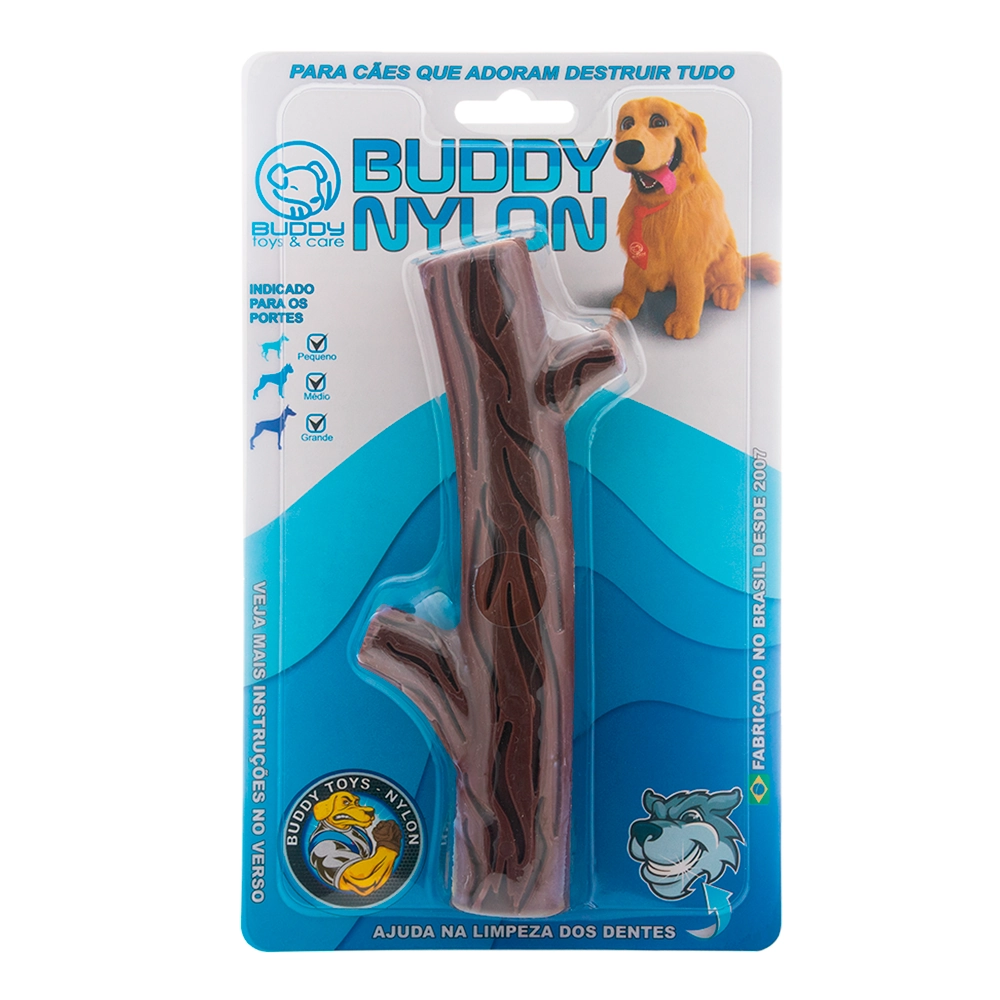 Brinquedo Graveto Nylon Buddy Toys